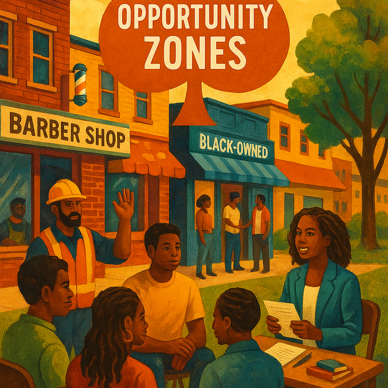 Opportunity Zones and the Missing Black Businessowners