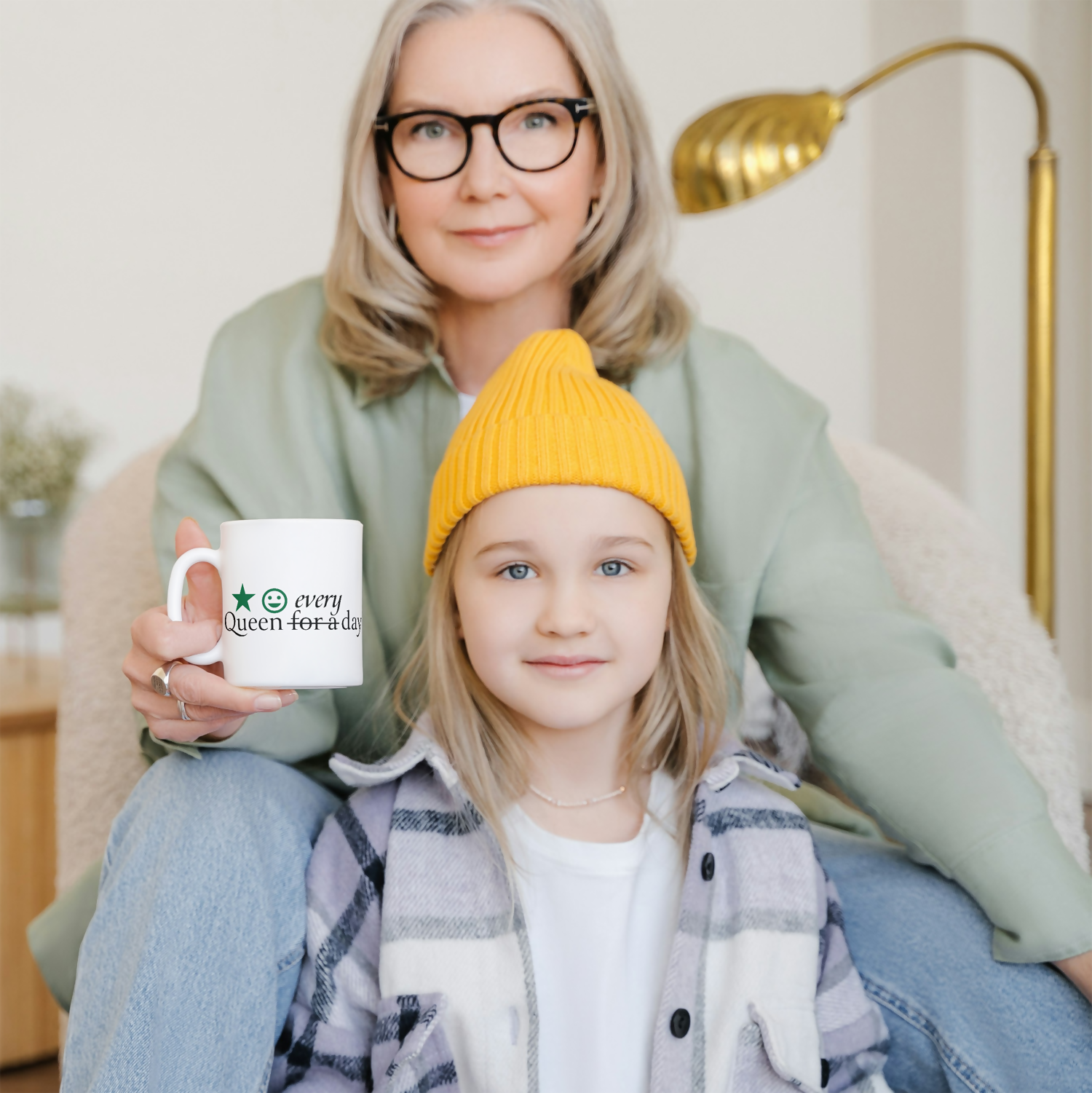 Queen every day ceramic mug (15oz) great gift for the women in your life