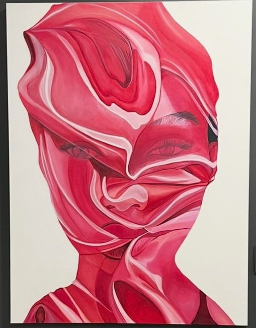 Portrait canvas painting 48x52