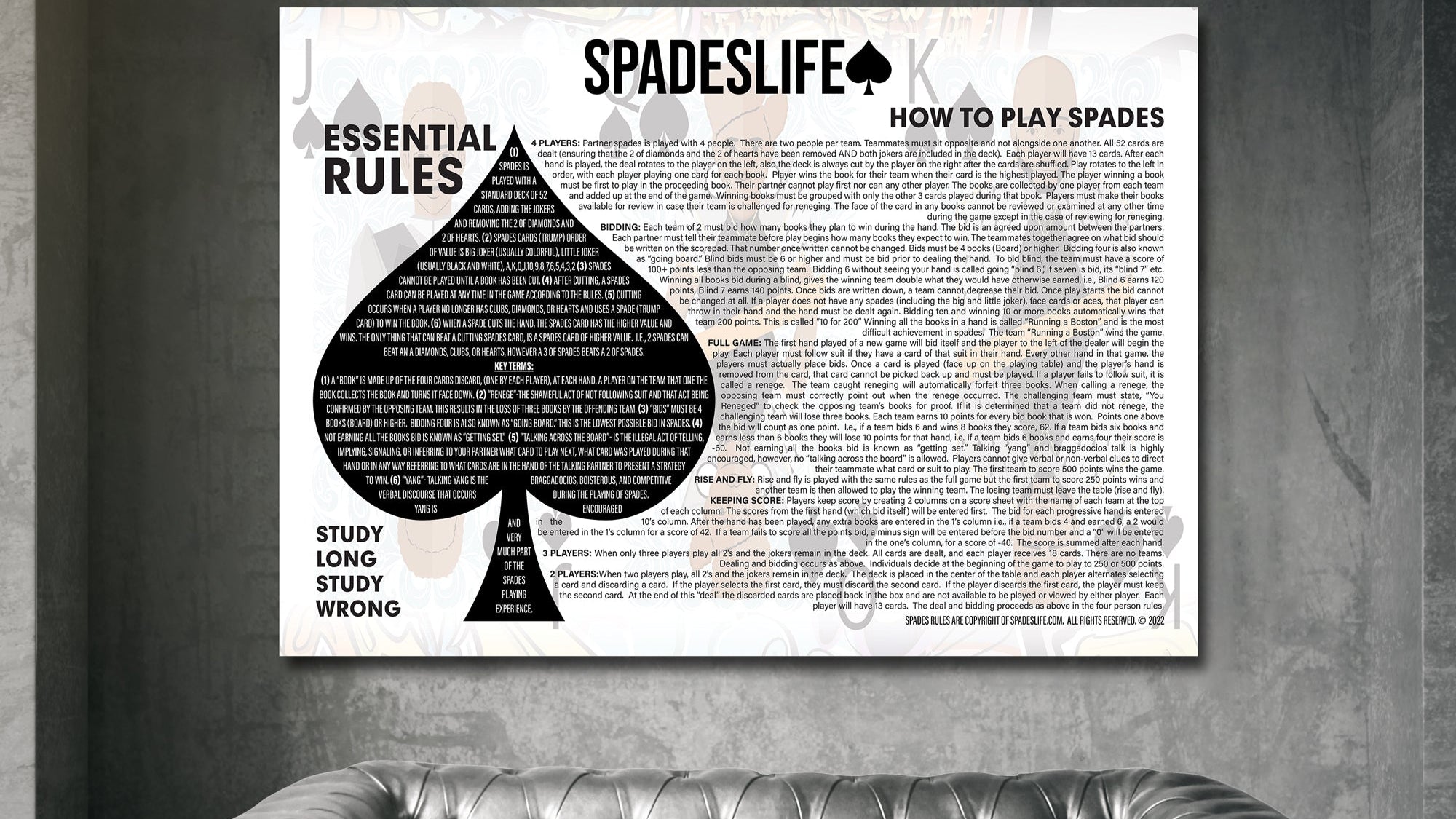 The Essential Rules of Spades by Spades Life
