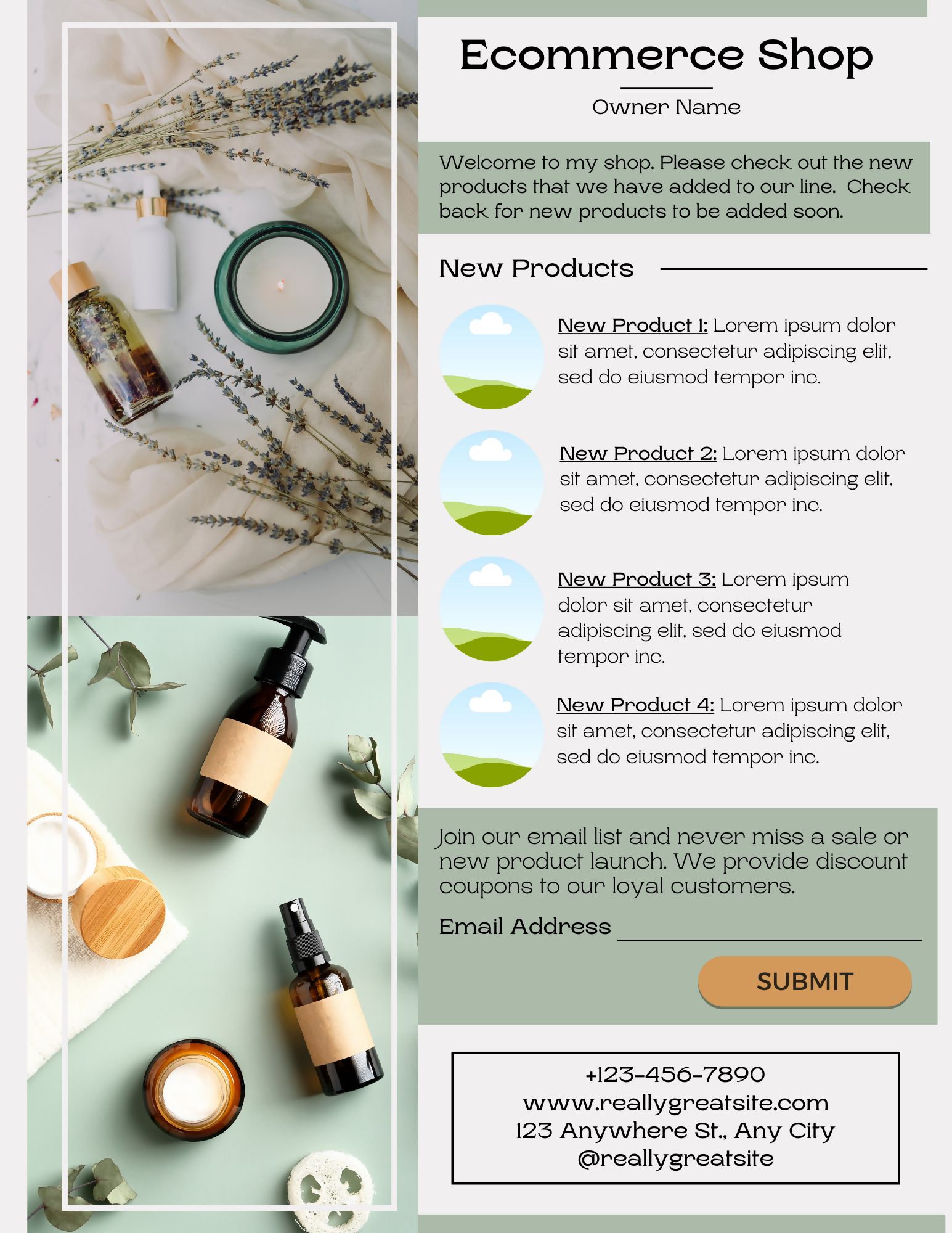 Canva Business Flyer Template: Marketing Sales Promo (Editable)