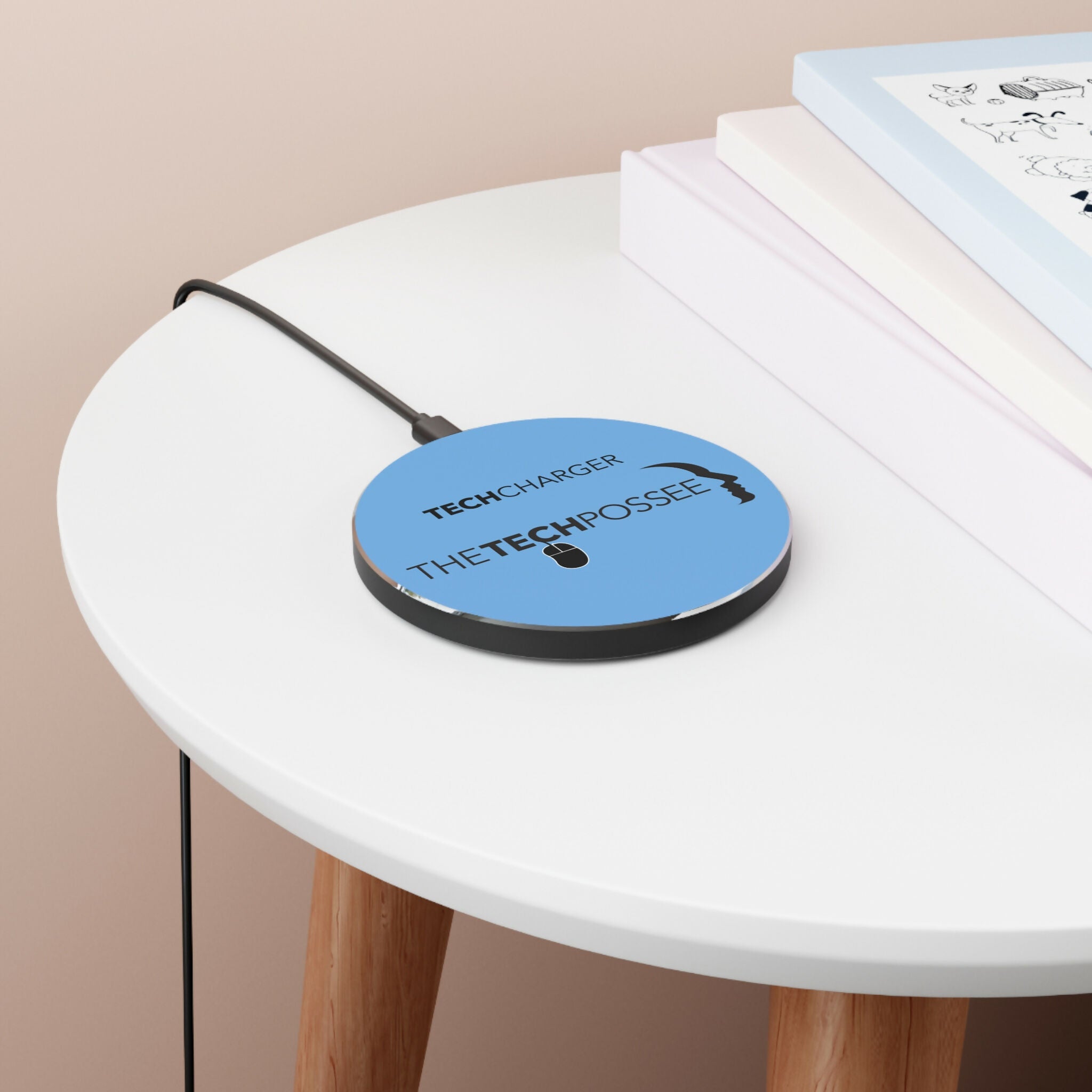 charger on table