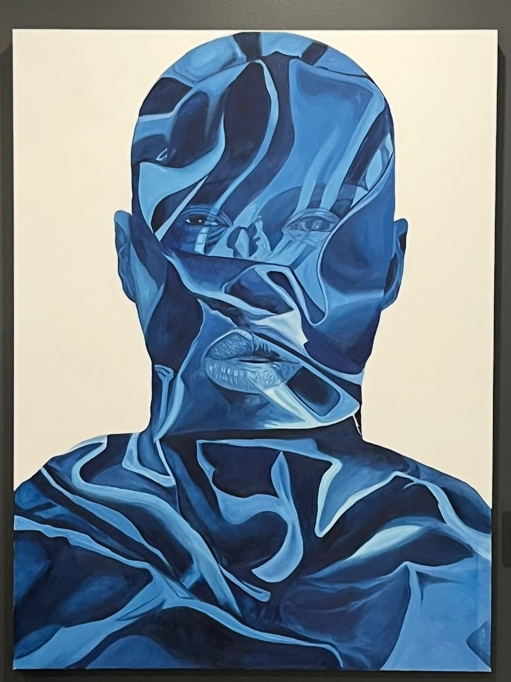 Portrait canvas painting 48x52