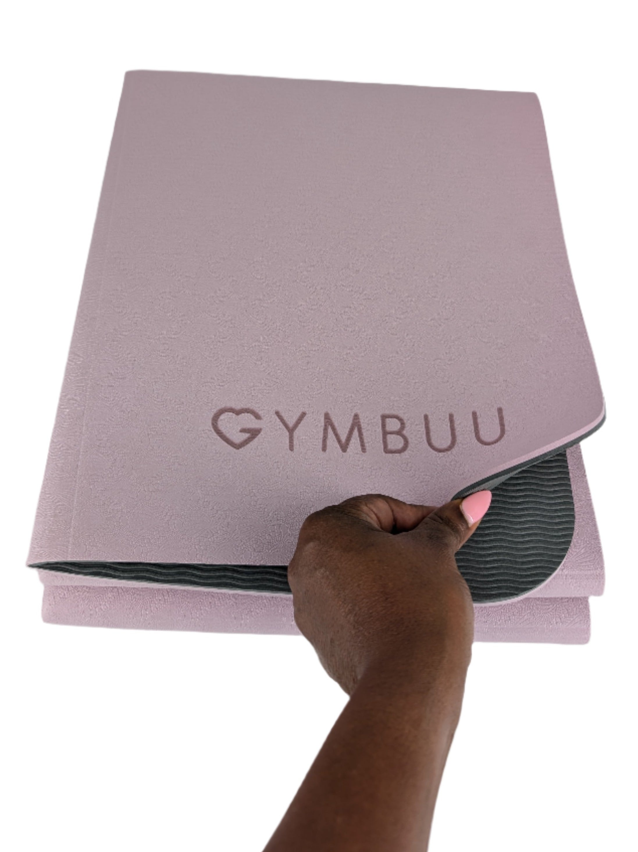 Lilac Revolution Dual Sided Folding Yoga Mat