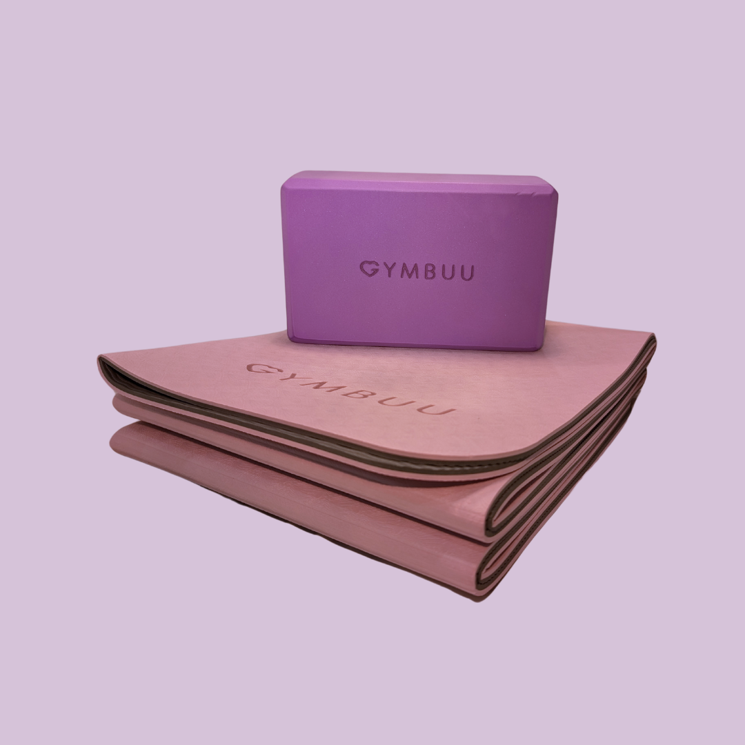 Yoga Mat and Block